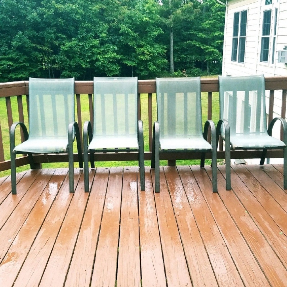 Outside chairs